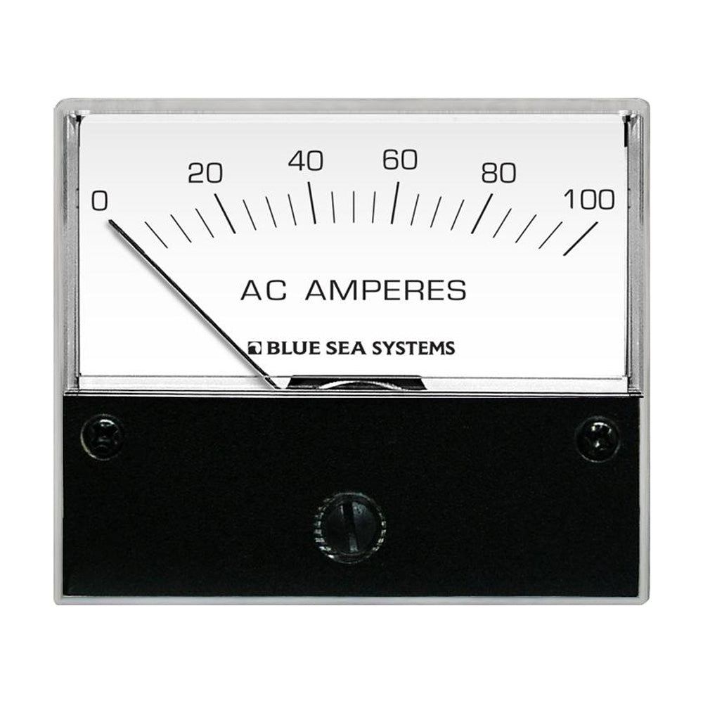 Blue Sea Systems 8258 AC Analog Ammeter - 2-3/4 Inch Face, 0-100 Amperes AC