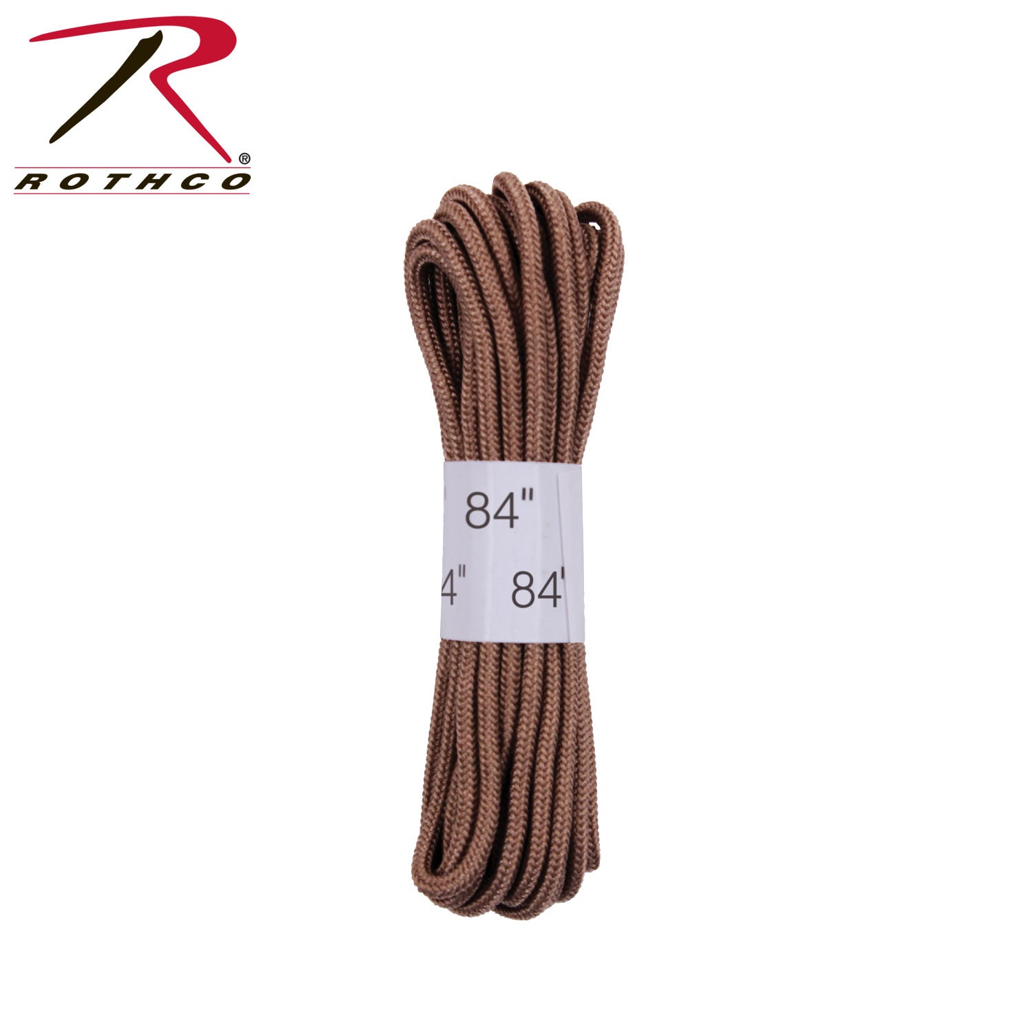 Rothco Boot Laces Coyote Brown 84 Inches – Durable Replacement Laces for Tactical Boots