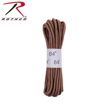 Rothco Boot Laces Coyote Brown 84 Inches – Durable Replacement Laces for Tactical Boots