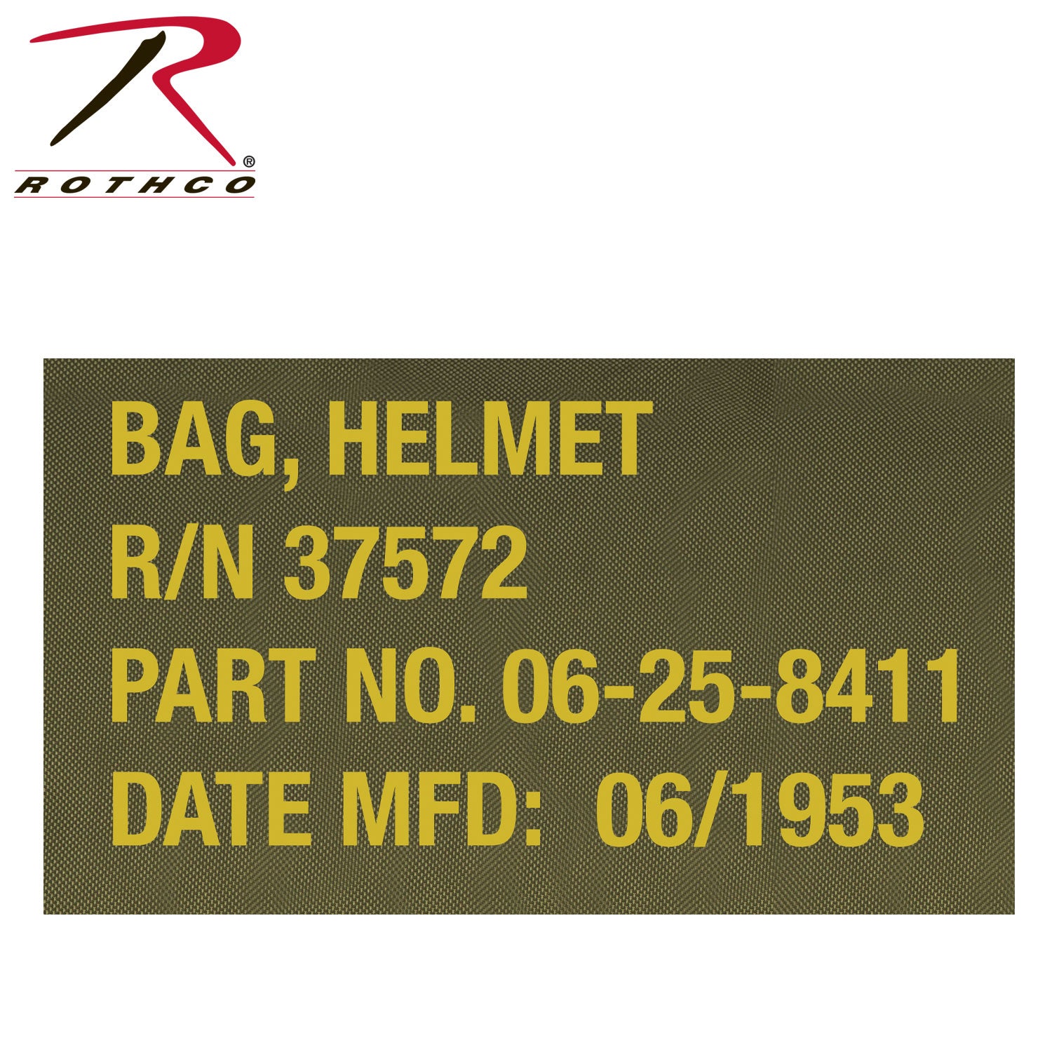 Rothco Printed Flyers Helmet Bag with Military-Style Design and Padded Interior