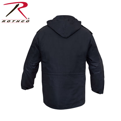 Rothco M-65 Field Jacket in Midnight Navy Blue, Size Large