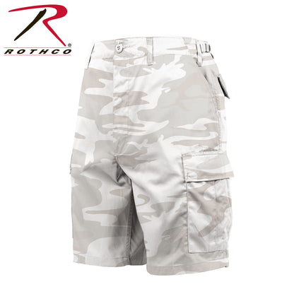 Rothco Camo BDU Shorts White Camo Size 3XL – Tactical Cargo Shorts for Outdoor & Field Use
