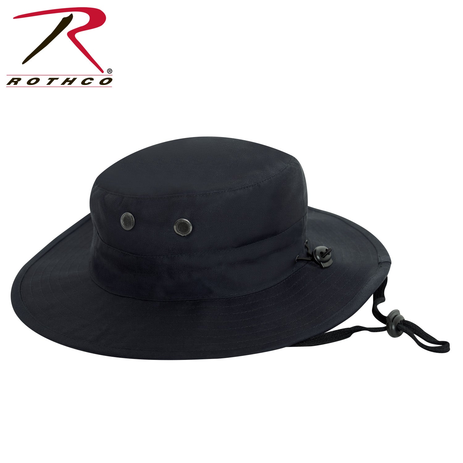 Rothco Adjustable Boonie Hat in Midnight Navy Blue – Wide Brim Outdoor Headwear for Hunting, Camping, and Fishing