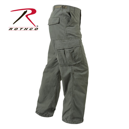 Rothco Vintage Vietnam Rip-Stop Fatigue Pants 4XL Olive Drab