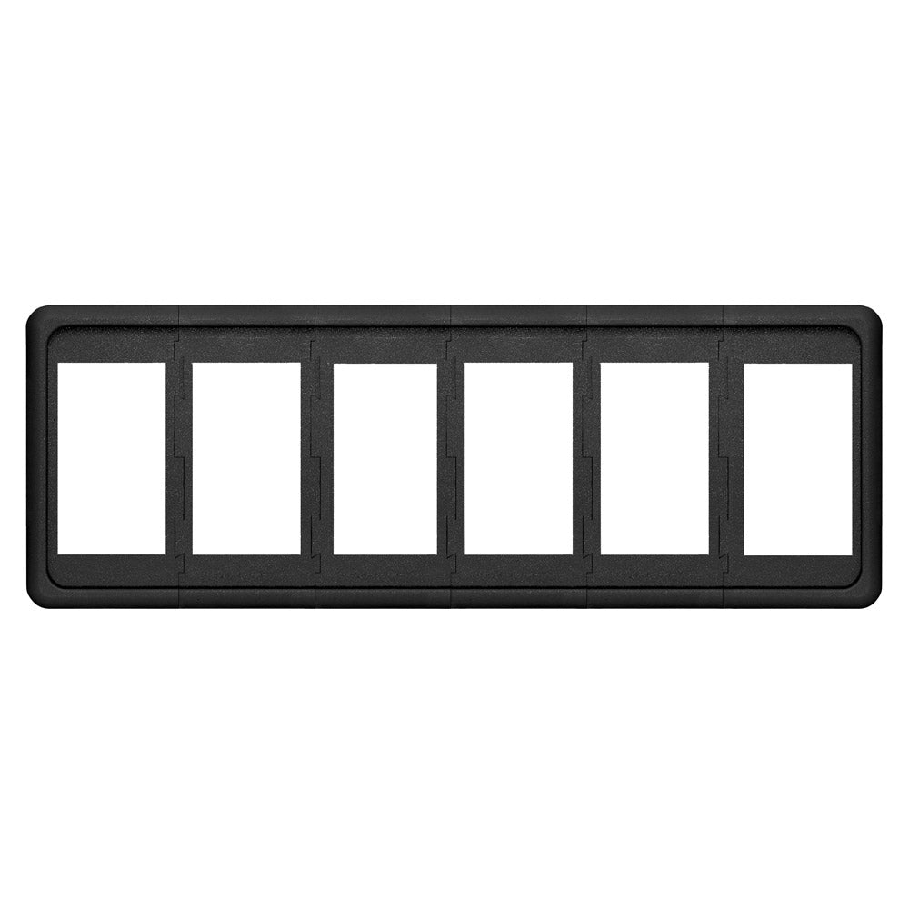 Blue Sea Systems 8260 Contura Switch Mounting Panel - 6 Position