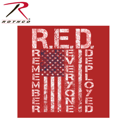 Rothco Concealed Carry R.E.D. Hoodie in Red, Size Large