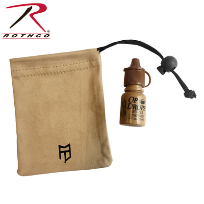 McNett Tactical OP Drops Cleaning System .25 oz – Anti-Fog Lens Cleaner for Glasses, Goggles, and Scopes