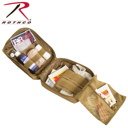 Rothco Tactical Breakaway First Aid Kit Coyote Brown with MOLLE Compatibility – Part 8333