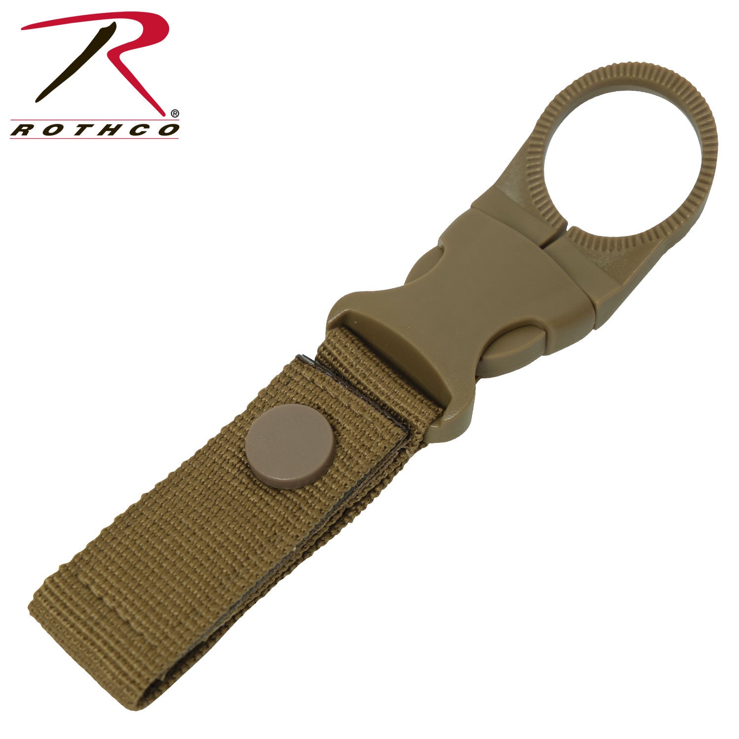 Rothco MOLLE / Belt Clip Bottle Carrier Olive Drab – Secure Water Bottle Holder for Tactical Gear
