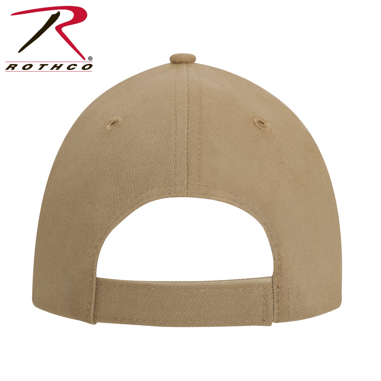 Rothco Hook & Loop U.S. Flag Low Profile Cap in Coyote Brown with Embroidered Patch
