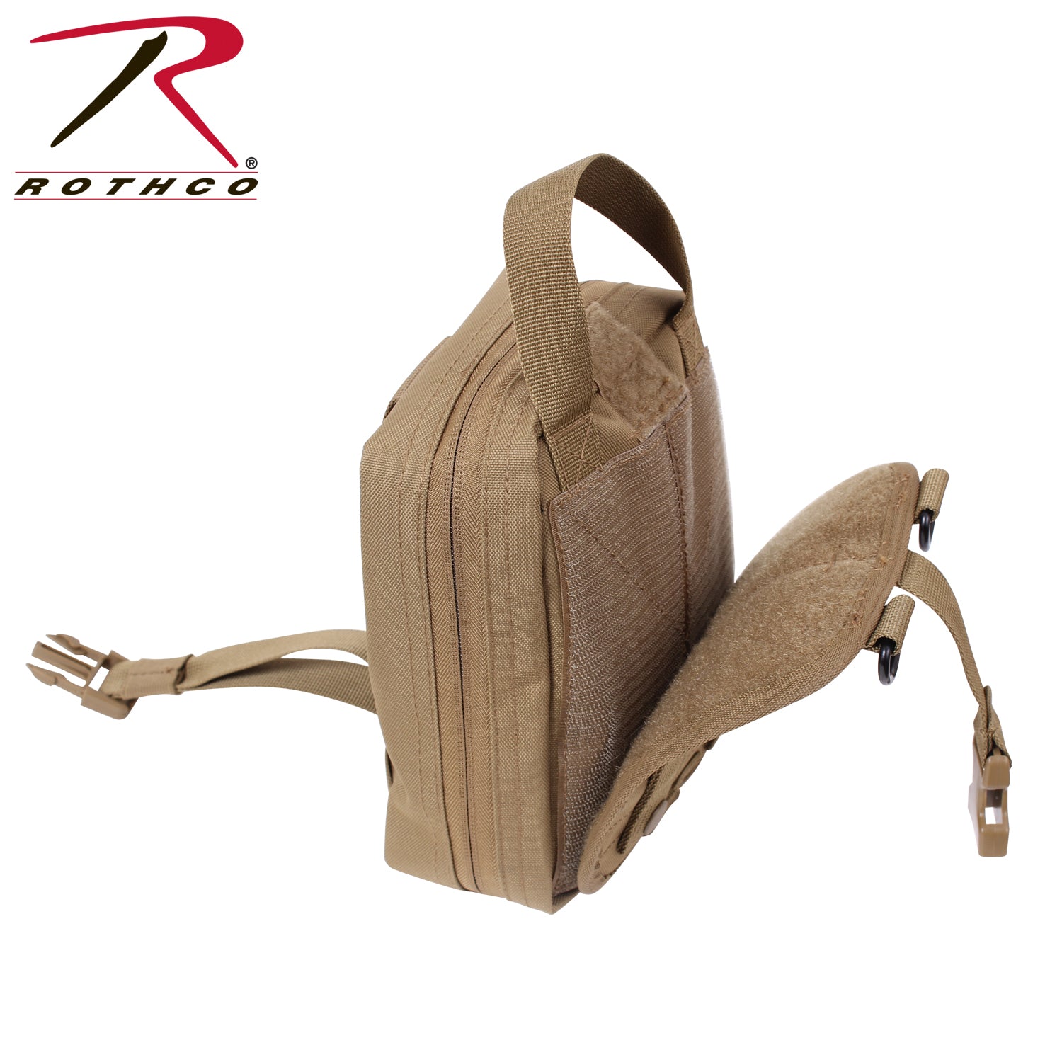 Rothco Tactical Breakaway First Aid Kit Coyote Brown with MOLLE Compatibility – Part 8333