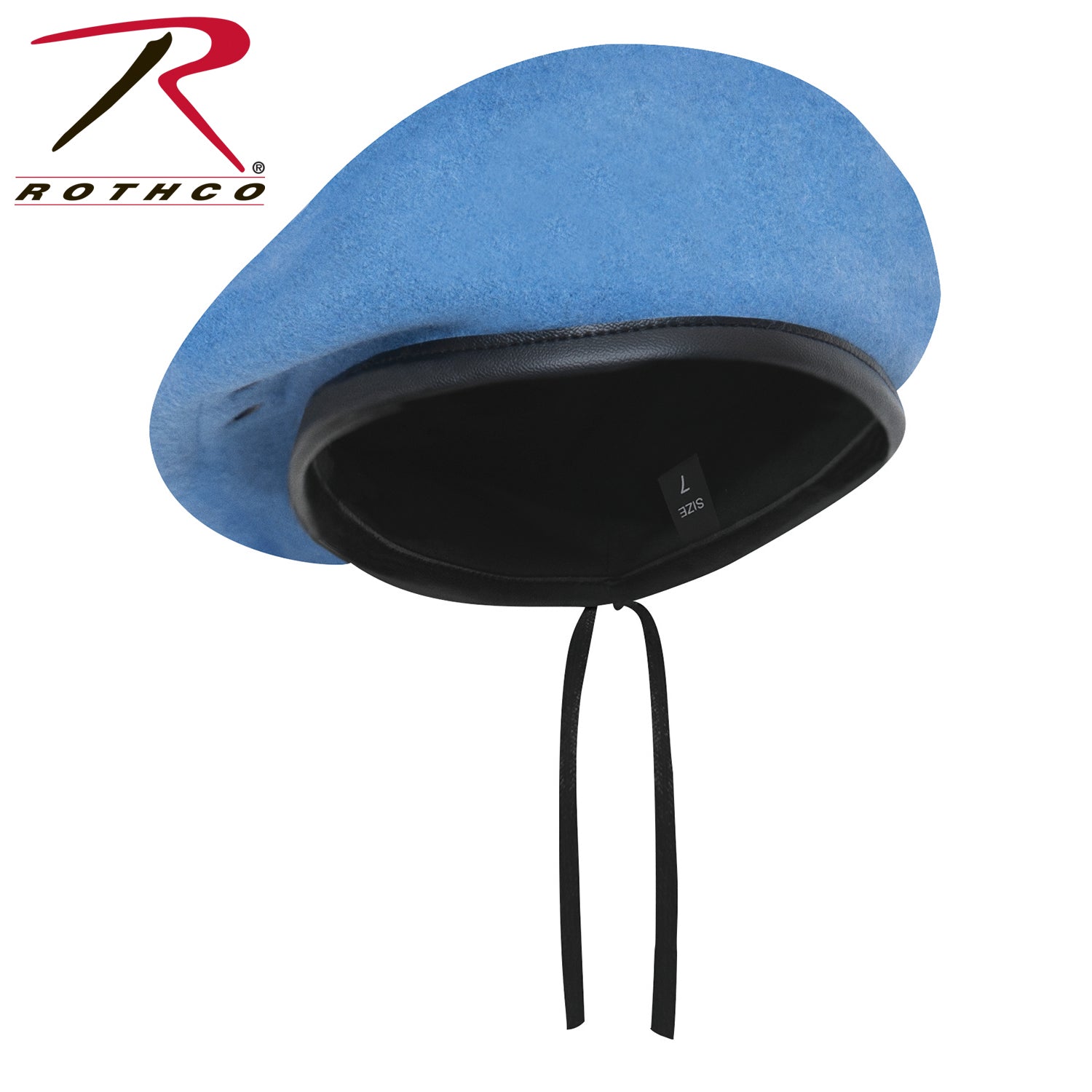 Rothco G.I. Style Beret in Light Blue – Comfortable Wool Headwear for Uniform, Costume, or Daily Wear