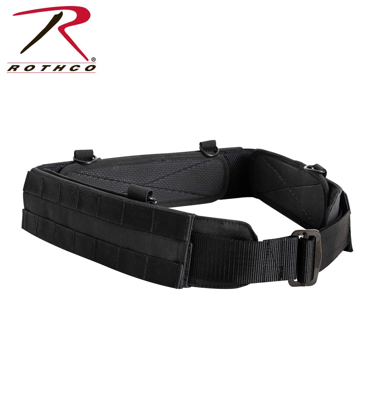 Rothco MOLLE Lightweight Low-Profile Belt Black Size Large