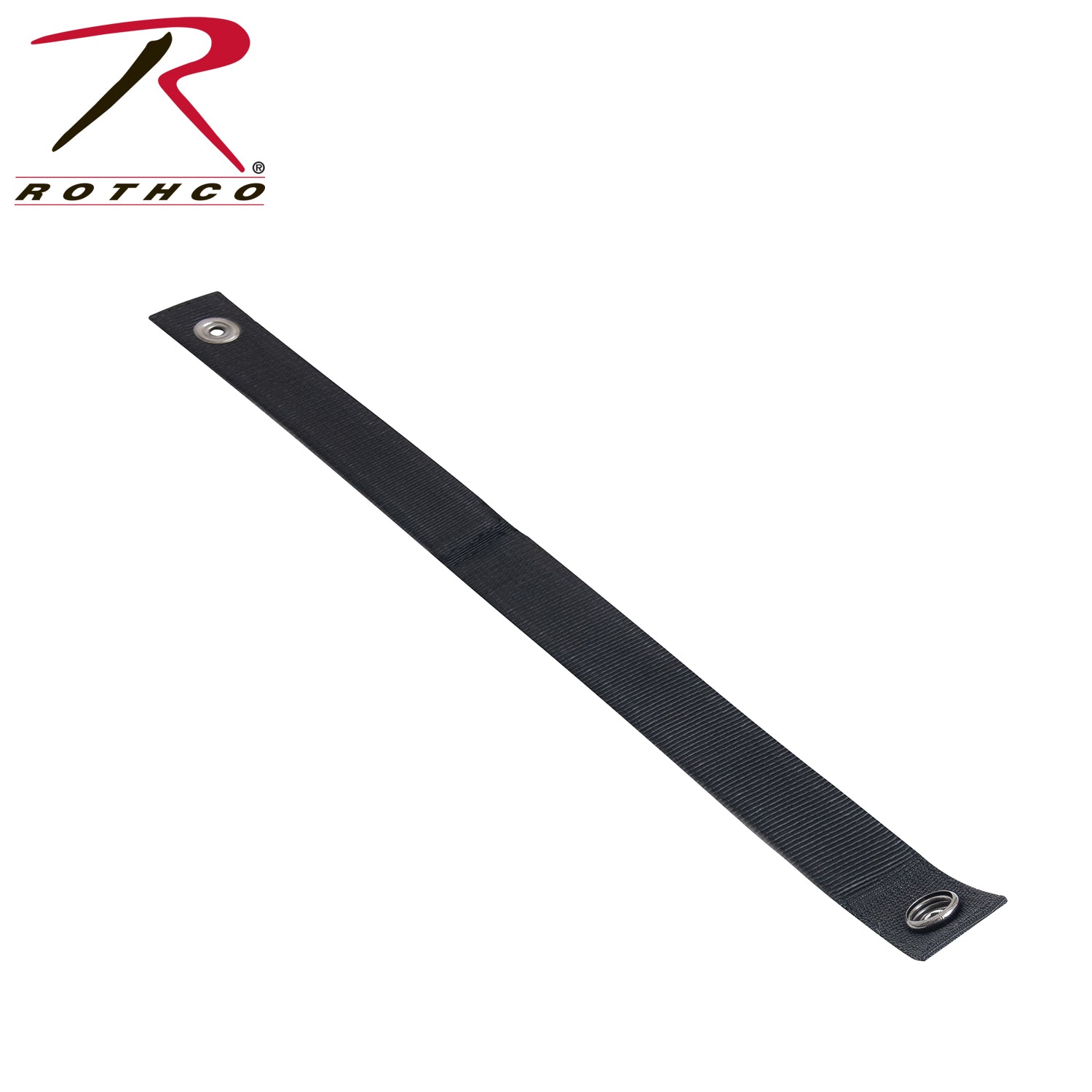 Rothco MOLLE Replacement Straps - 4 Pack Black, 6 Inch Webbing with Snap Closures