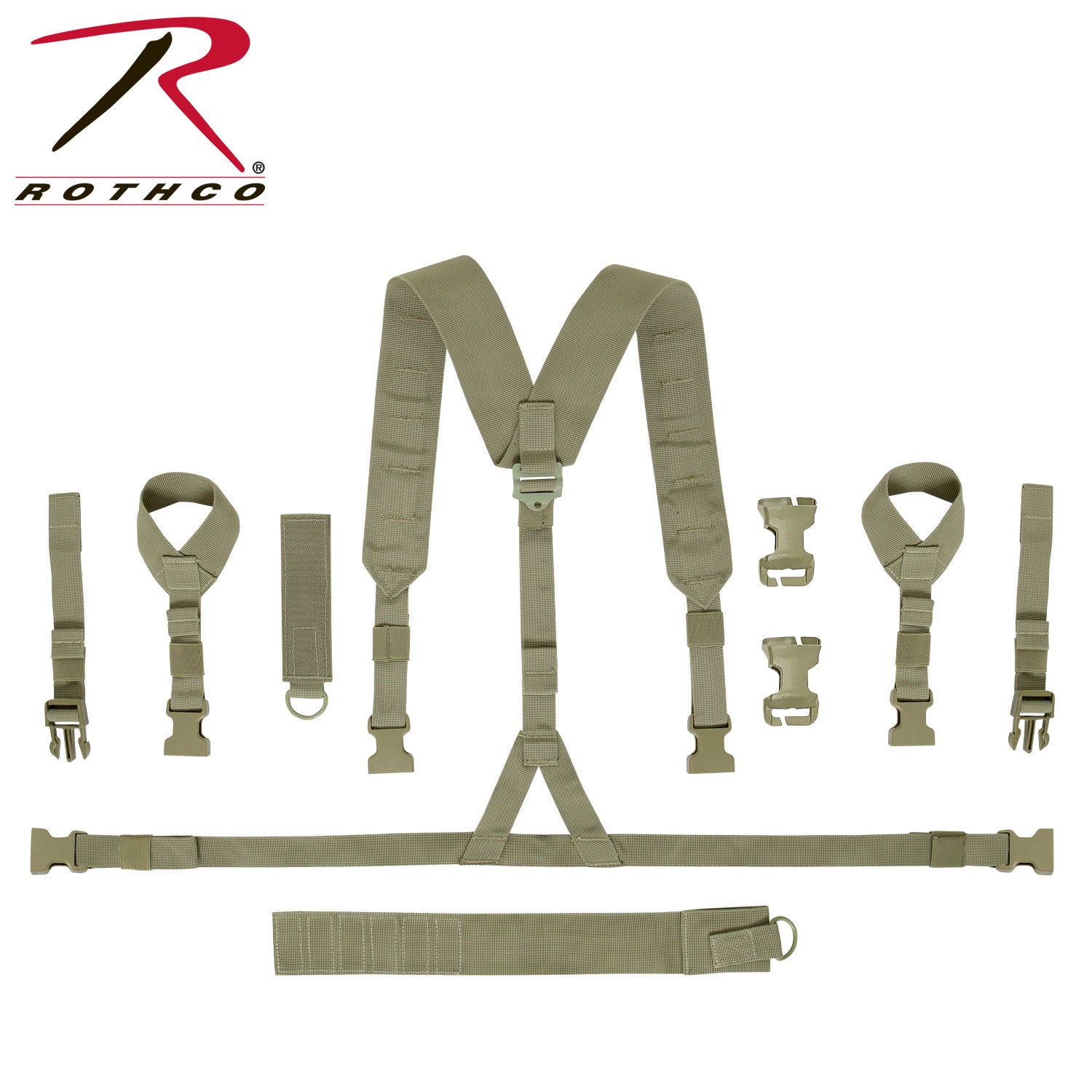 Rothco Tactical Assault Panel MultiCam - Modular MOLLE Gear System for Tactical Vests and Plate Carriers