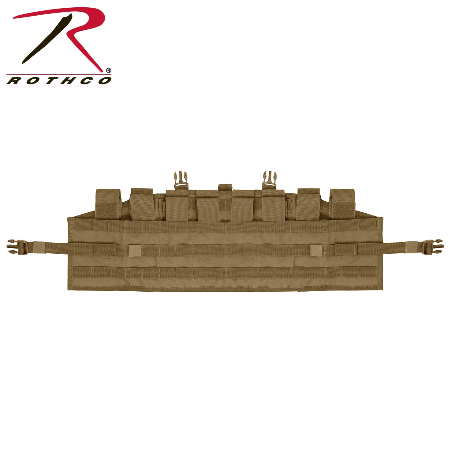 Rothco Tactical Assault Panel Coyote Brown – Versatile MOLLE Equipment for Tactical and Outdoor Use