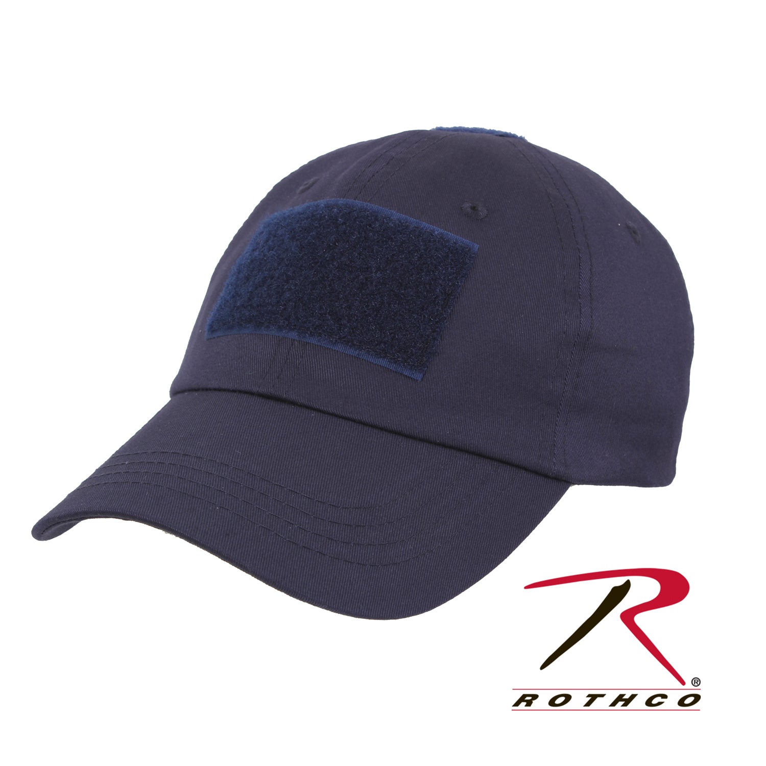 Rothco Tactical Operator Cap Midnight Navy Blue - Adjustable Military-Style Field Hat with Loop Fields