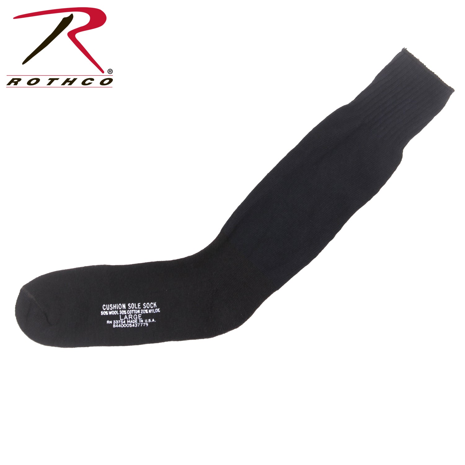 Government Issue Irregular Cushion Sole Socks Size Small – Wool, Cotton, and Nylon Blend for Comfort and Warmth