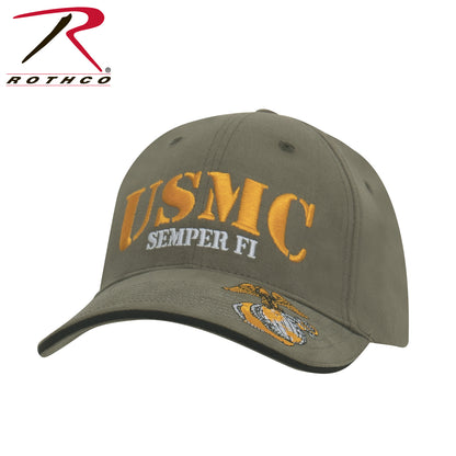 Rothco USMC Semper Fi Low Profile Cap - Officially Licensed Marine Corps Baseball Hat