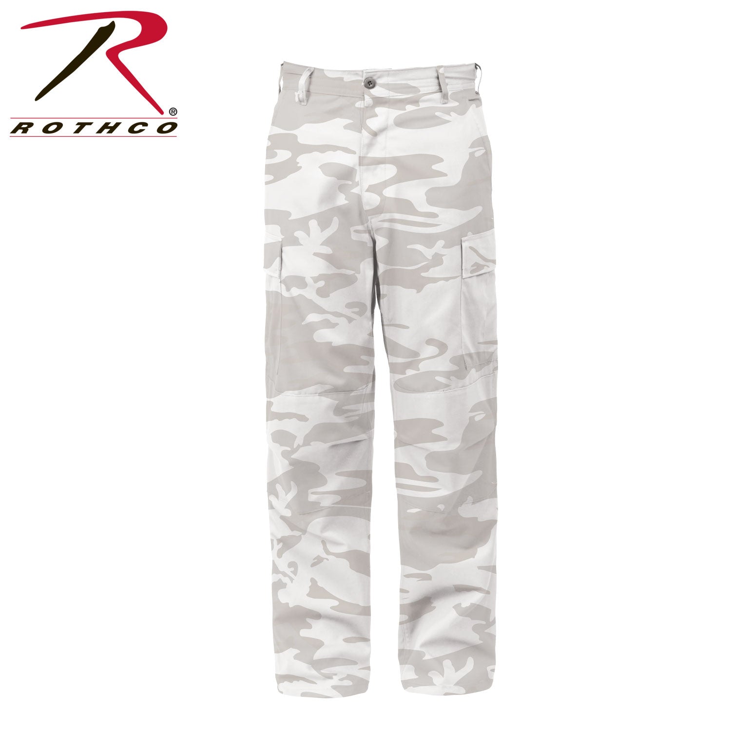 Rothco Color Camo Tactical BDU Pants White Camo Size XL