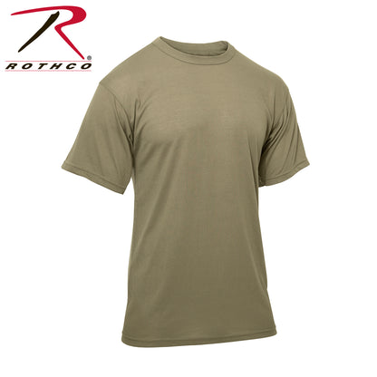 Rothco Moisture Wicking T-Shirt AR 670-1 Coyote Brown Size Small