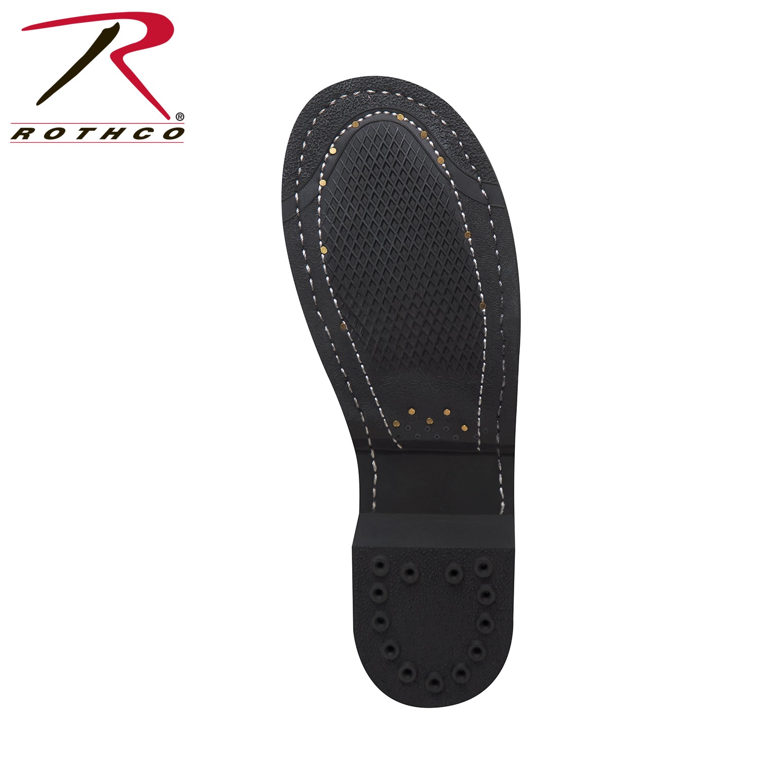 Rothco 10 Inch Leather Jump Boots for Men - Impact-Absorbing Military Footwear