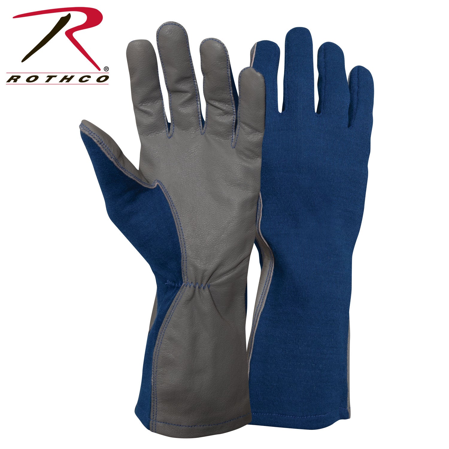 G.I. Nomex Flight Gloves Navy Blue Size 7 by U.S. Military - Flame-Resistant Tactical Gloves