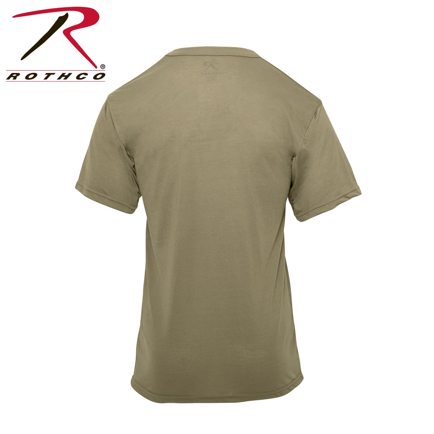 Rothco Moisture Wicking T-Shirt AR 670-1 Coyote Brown Size Small