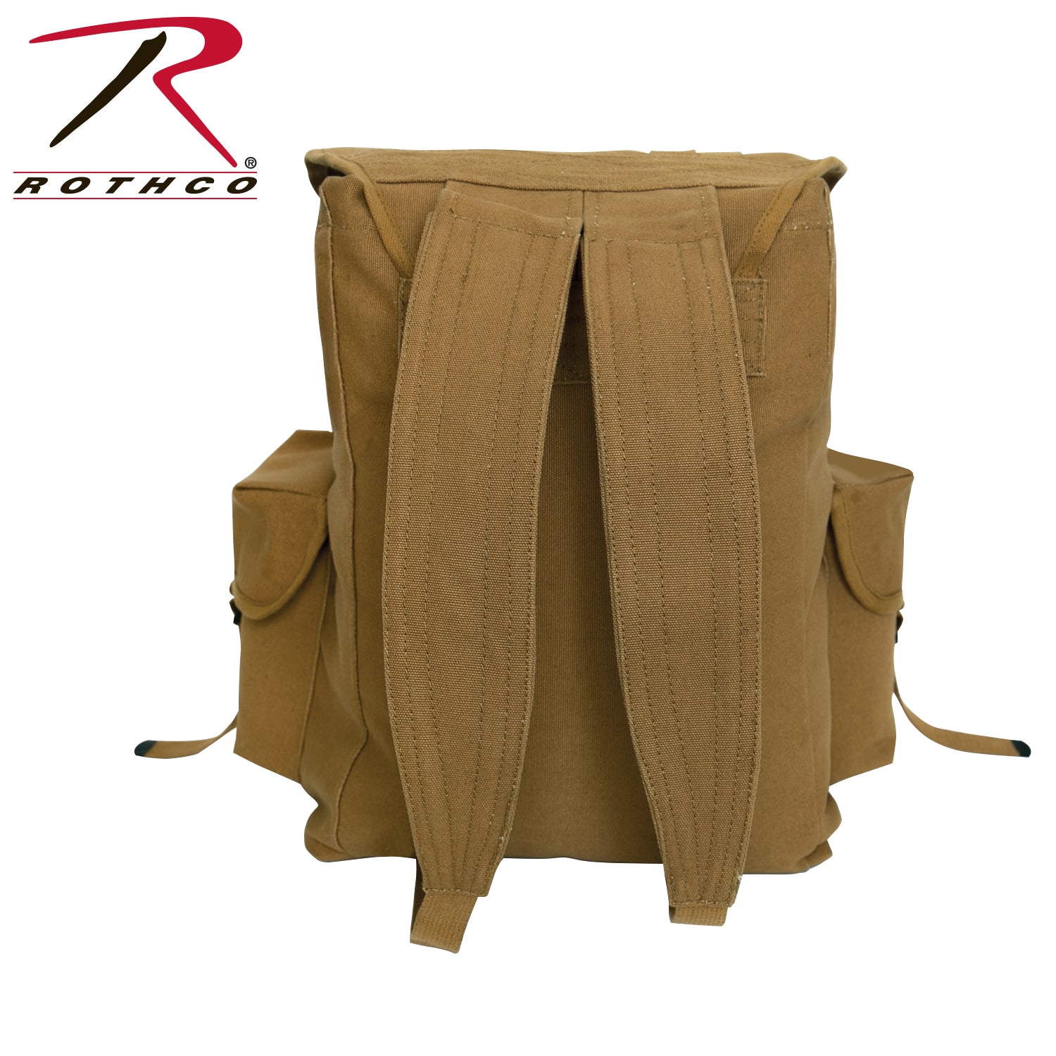 Rothco Heavyweight Mini Alice Pack in Coyote Brown – Durable Military-Inspired Canvas Backpack with 20L Capacity