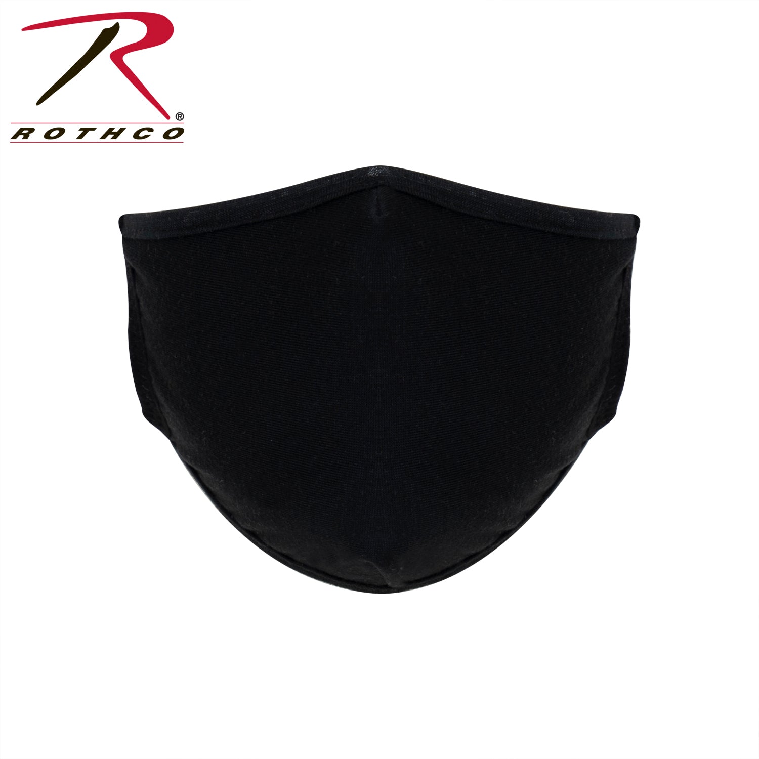 Rothco Reusable 3-Layer Face Mask Black Size L / XL