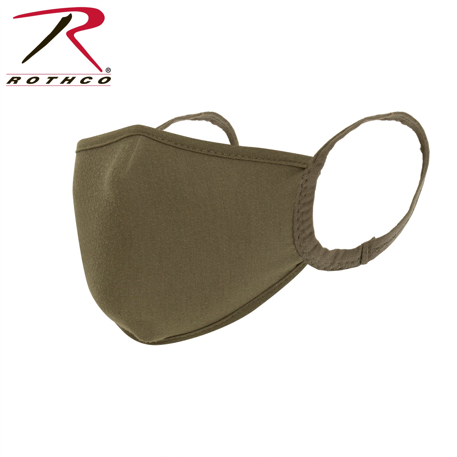Rothco Reusable 3-Layer Face Mask in Coyote Brown, Size Large/X-Large