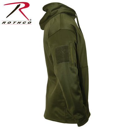 Rothco Concealed Carry Thin Blue Line Hoodie Olive Drab Size Large