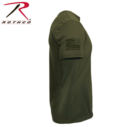 Rothco Tactical Athletic Fit T-Shirt Olive Drab Size 2XL