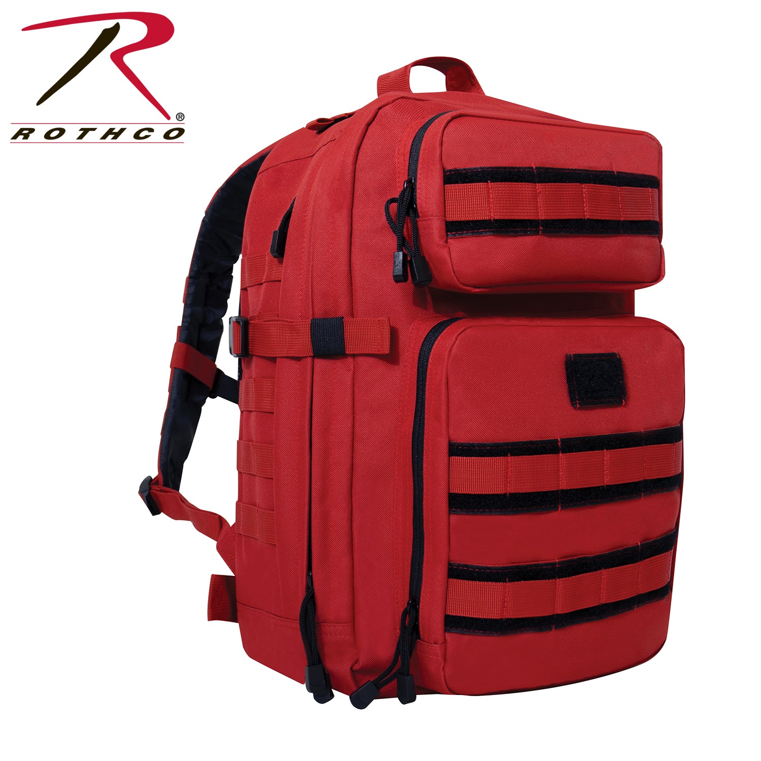 Rothco Fast Mover Tactical Backpack Red – 34L Military-Grade Outdoor & EDC Pack