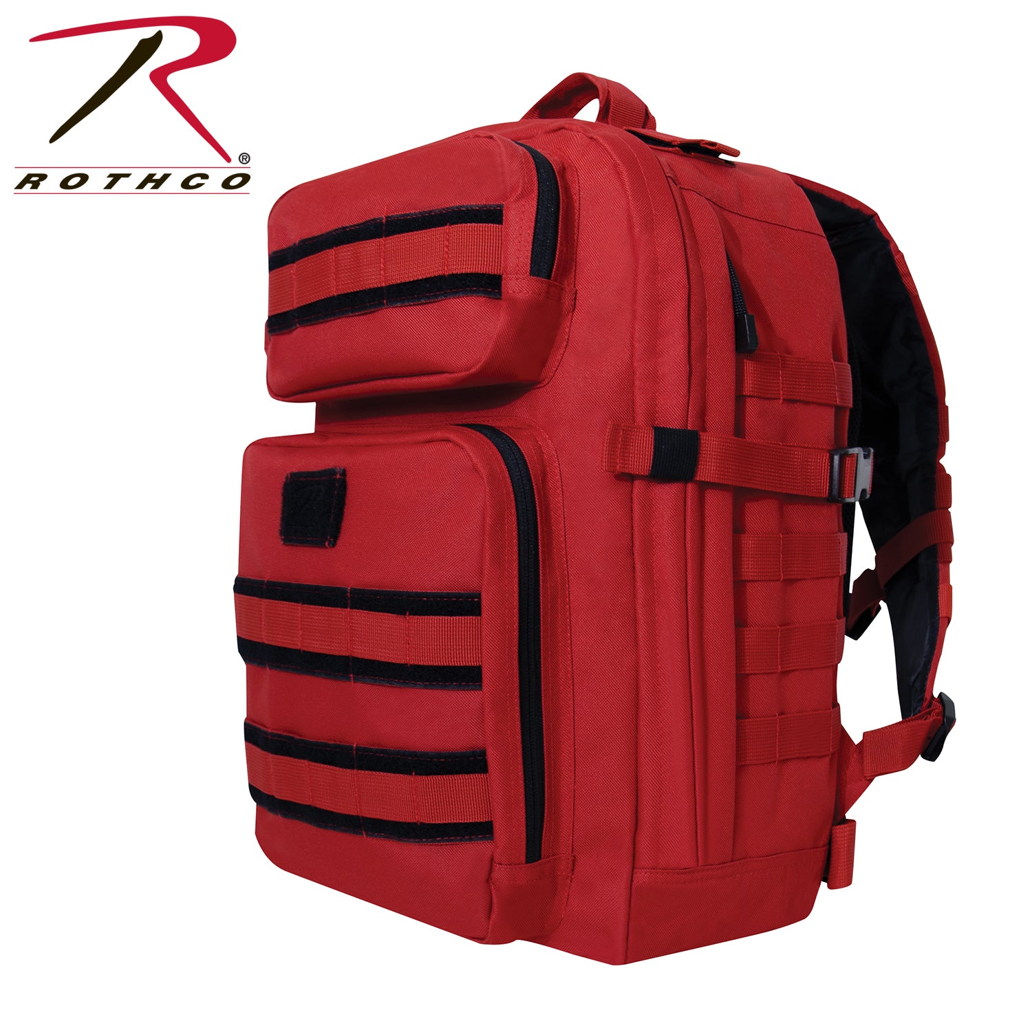 Rothco Fast Mover Tactical Backpack Red – 34L Military-Grade Outdoor & EDC Pack
