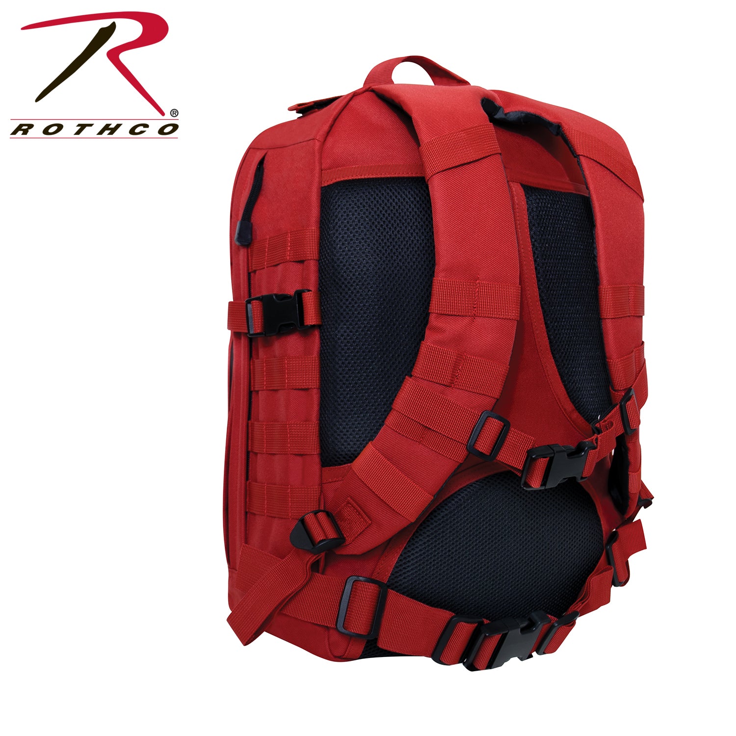 Rothco Fast Mover Tactical Backpack Red – 34L Military-Grade Outdoor & EDC Pack