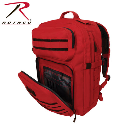 Rothco Fast Mover Tactical Backpack Red – 34L Military-Grade Outdoor & EDC Pack