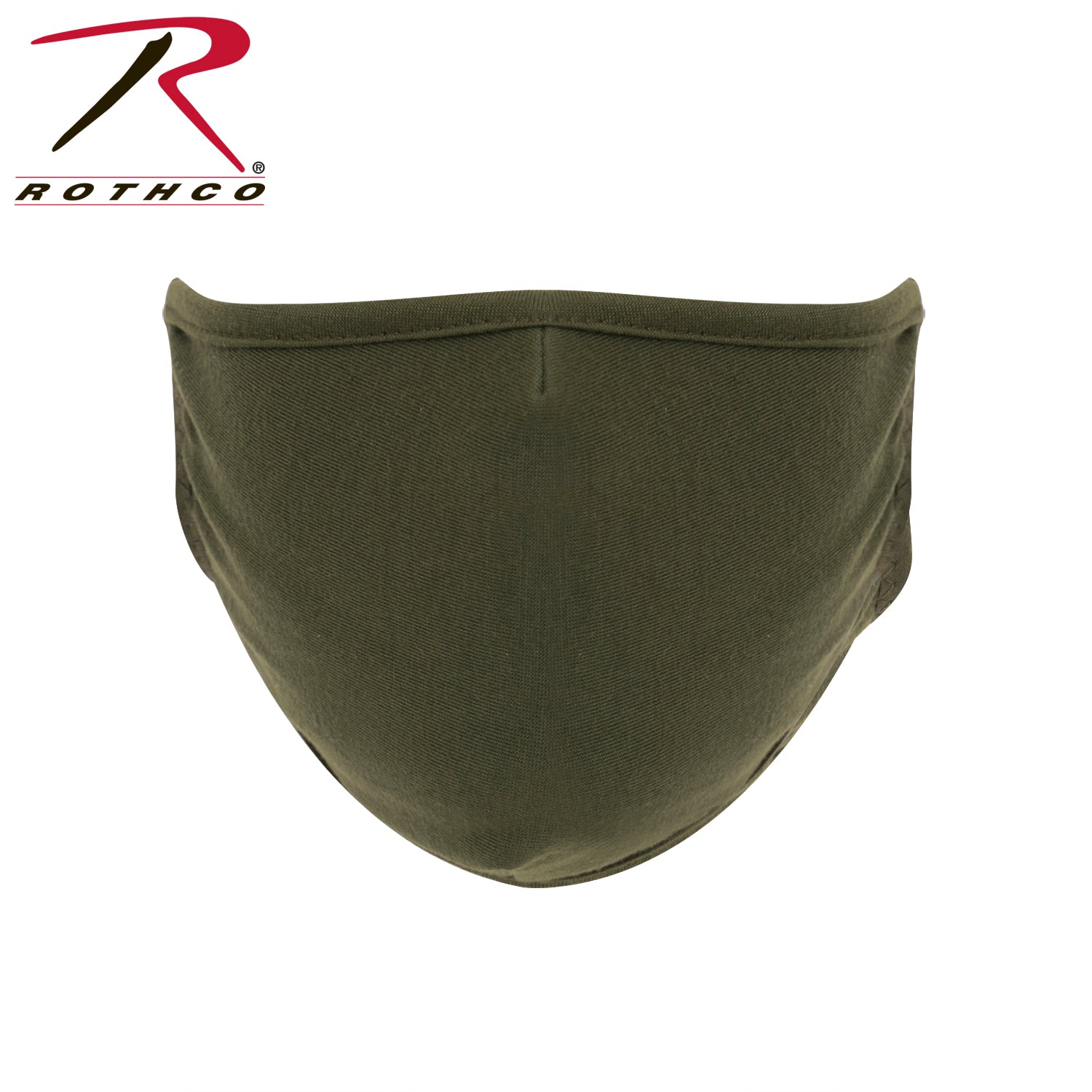Rothco Reusable 3-Layer Face Mask in Olive Drab – Size Small/Medium