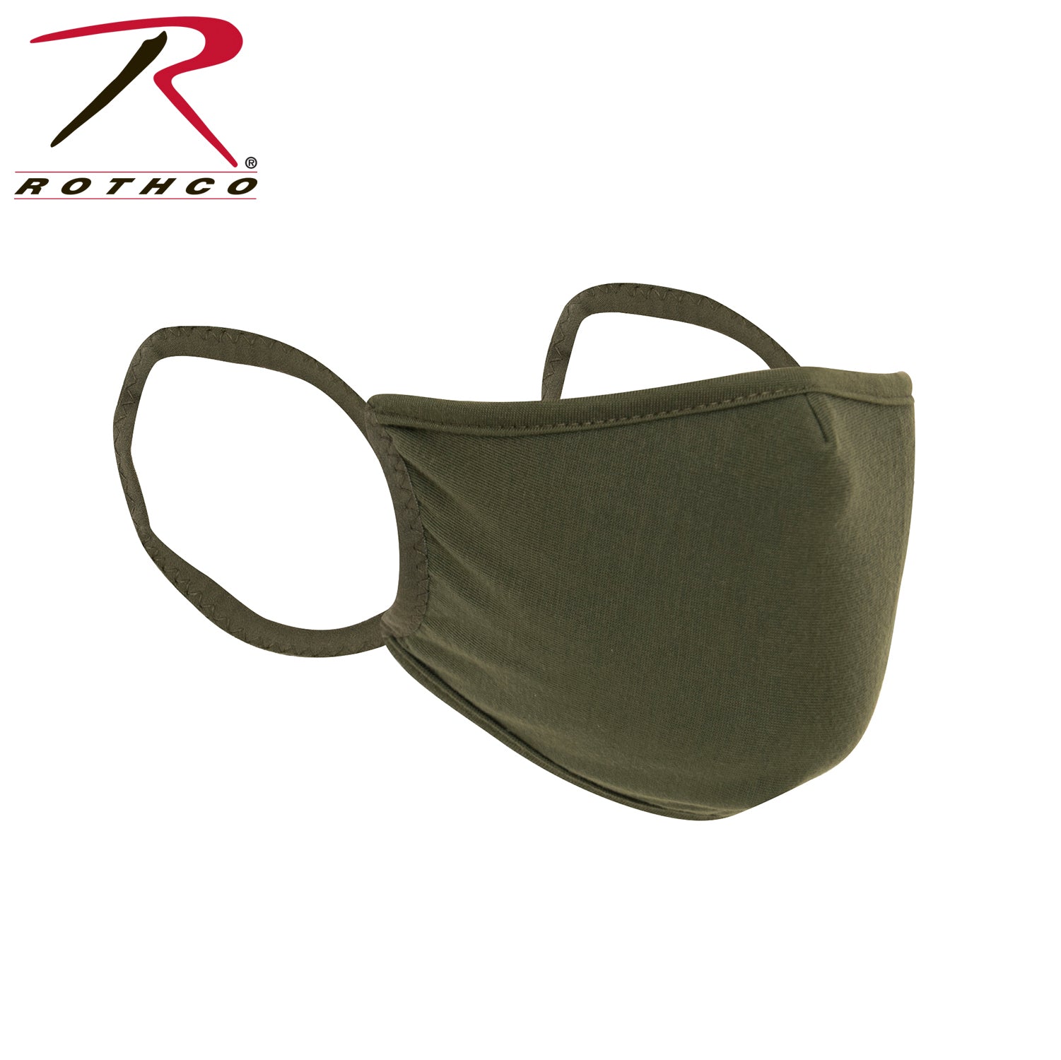 Rothco Reusable 3-Layer Face Mask in Olive Drab – Size Small/Medium