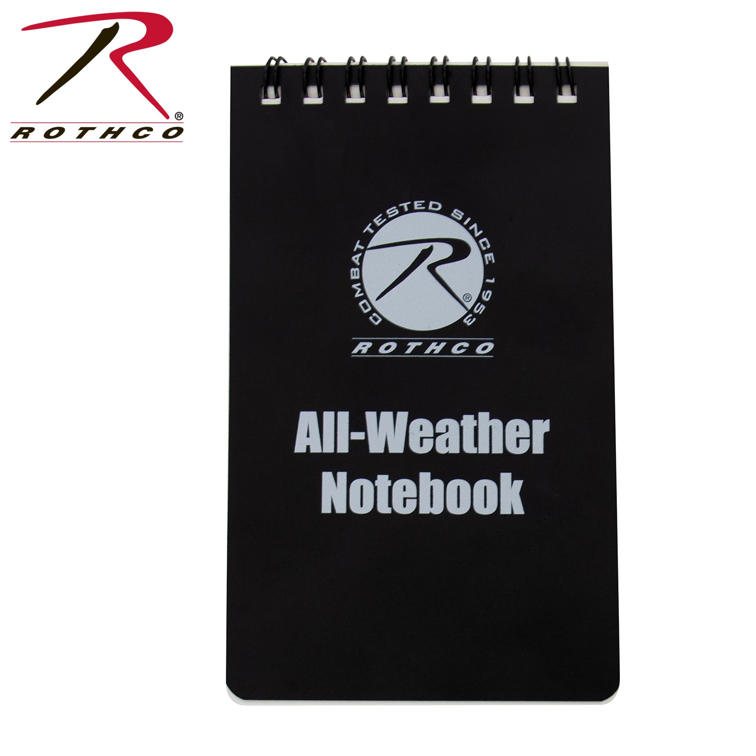 Rothco All-Weather Waterproof Notebook 3 x 5 inches, Black