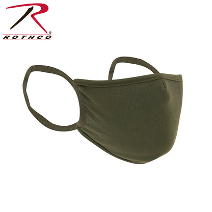 Rothco Reusable 3-Layer Face Mask Olive Drab Size L / XL