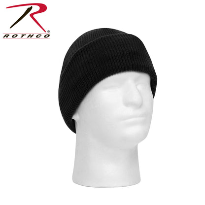 Rothco Wind and Waterproof Insulated Acrylic Watch Cap Black - Cold Weather Headgear