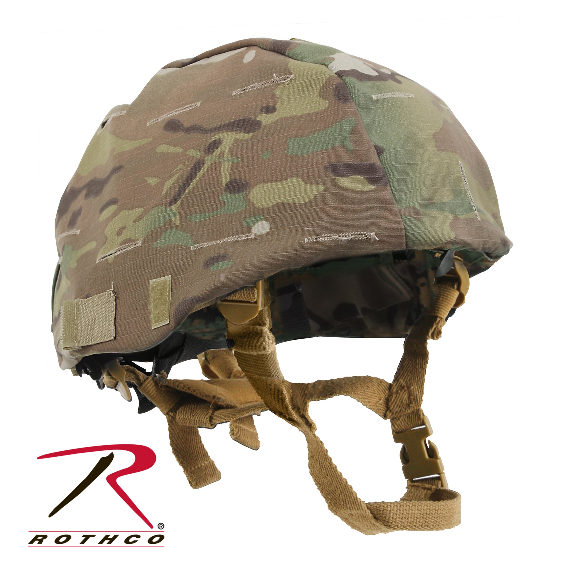 Rothco G.I. Type Camouflage MICH Helmet Cover in MultiCam, Size L / XL