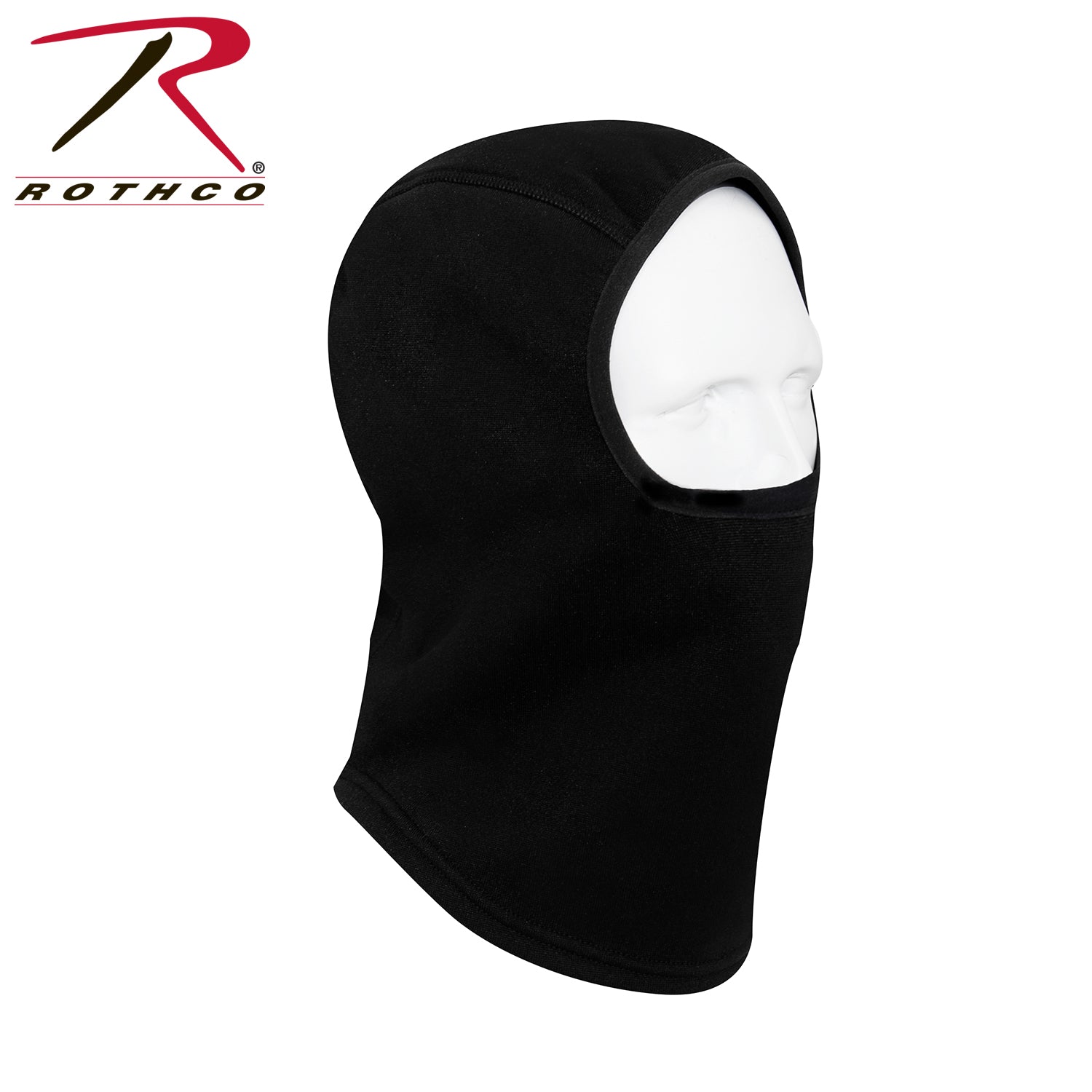 Rothco ECWCS Full Face Cover and Helmet Liner Black - Cold Weather Balaclava for Tactical Helmets and Hardhats