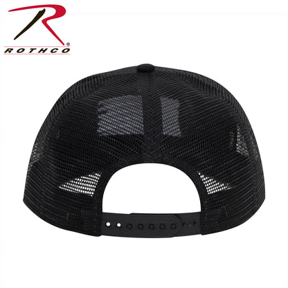 Rothco US Flag Trucker Cap - Adjustable Mesh Back Cap with Cotton Front Panel