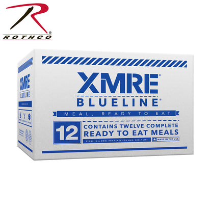 XMRE Blue Line Meals 12 Pack - High-Calorie Shelf Stable Food for Emergency Preparedness