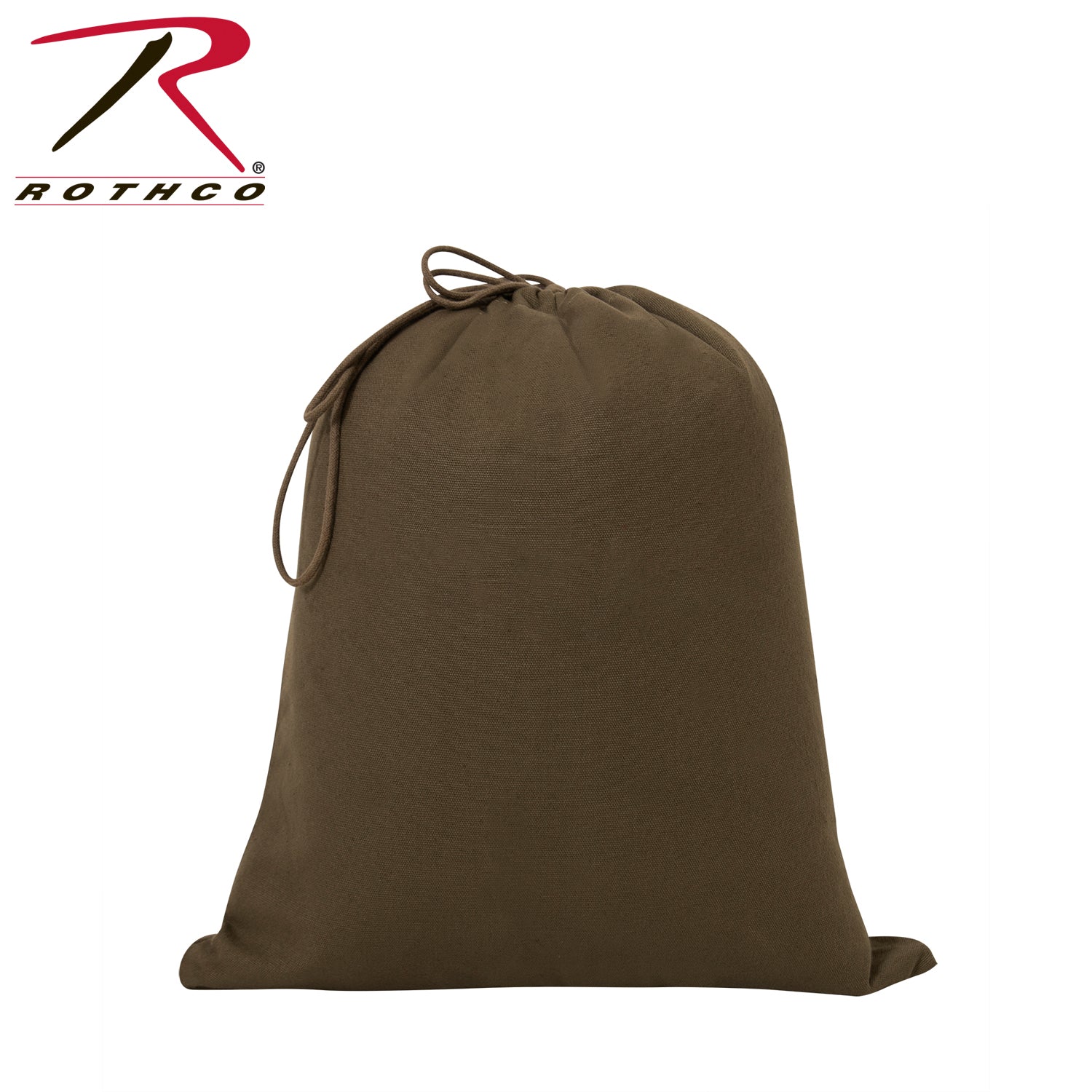 Rothco Military Canvas Ditty Bag - 16 x 19 Inches Olive Drab, Part Number 2573