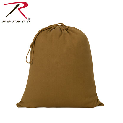 Rothco Military Ditty Bag - 16 x 19 Inches Coyote Brown with Durable Canvas Construction