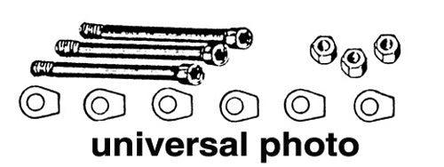 COMET 216349A Pivot Bolt Kit – Package of 3 for Reliable Machinery Assembly