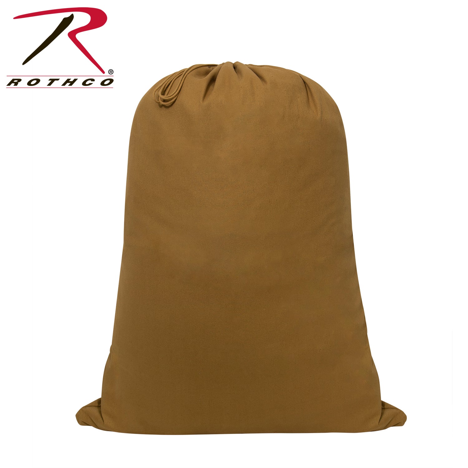 Rothco Canvas Barracks Bag Coyote Brown Size 30 x 40 Inches